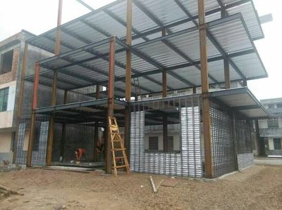 一體成形裝配式鋼混結構建筑4層住宅、4-6層廠房、6-11層辦公樓工藝流程圖集